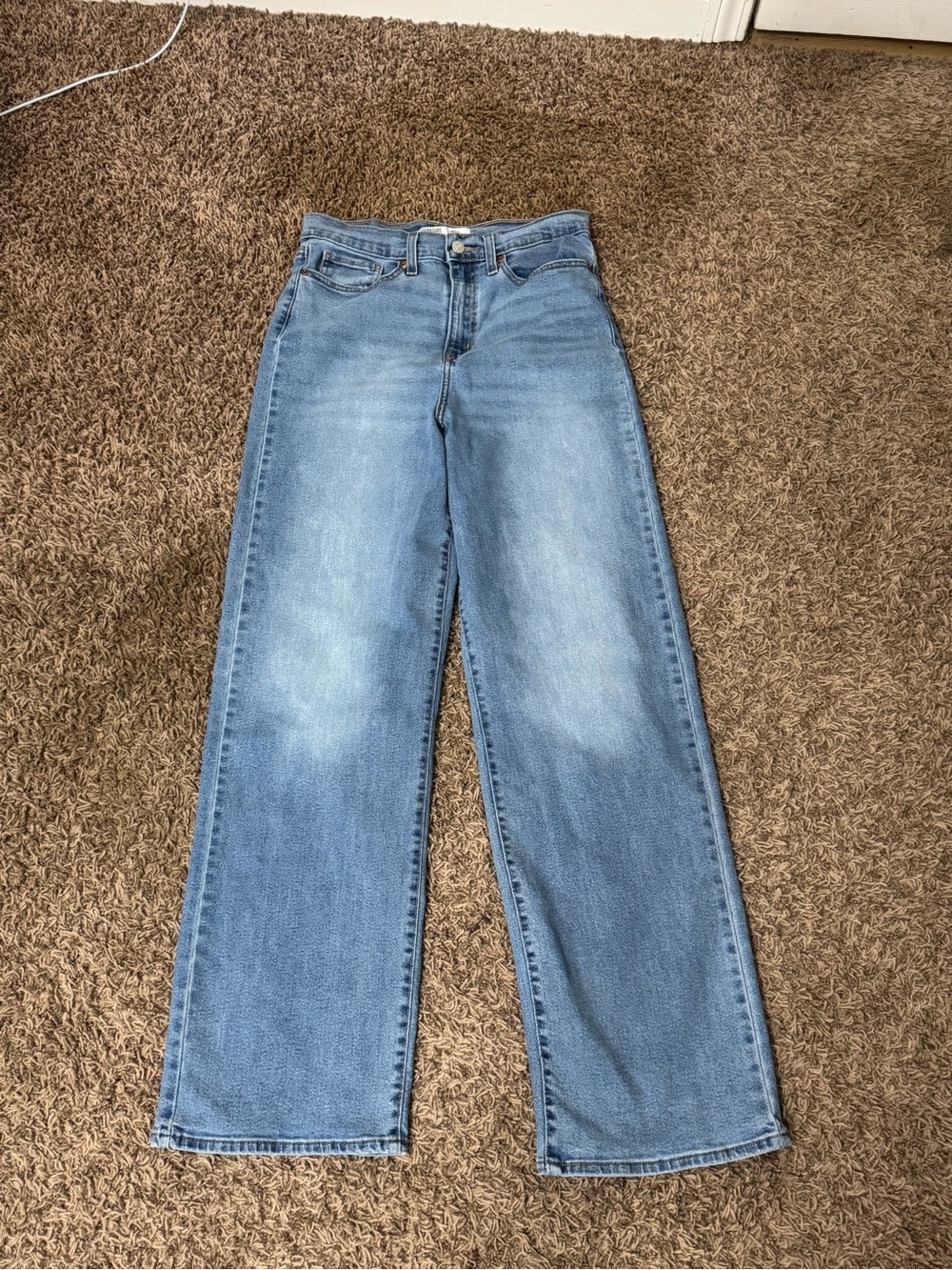 Signature by Levi Strauss Light Blue Straight Leg Jeans - Women